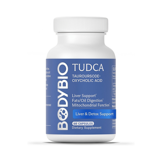 BodyBio TUDCA - Liver Support, Fat Metabolism & Gallbladder Health