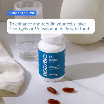 BodyBio PC - Phosphatidylcholine for Brain, Cellular & Cognitive Health