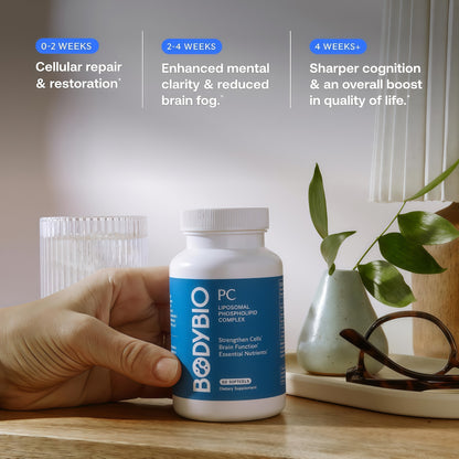 BodyBio PC - Phosphatidylcholine for Brain, Cellular & Cognitive Health